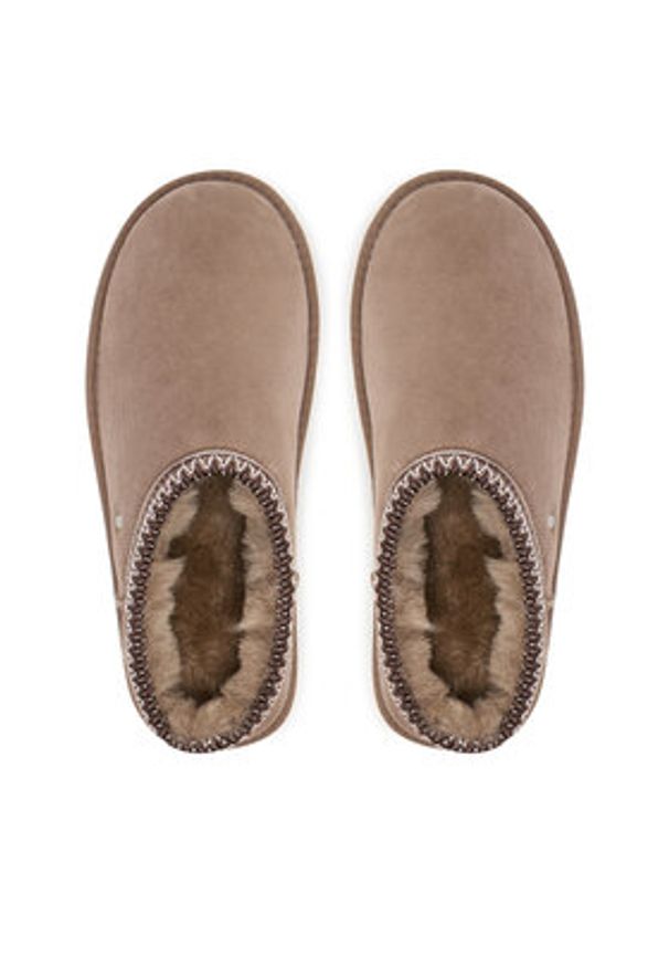 EMU Australia Śniegowce Sharky Scuff W13179 Brązowy. Kolor: brązowy. Materiał: skóra