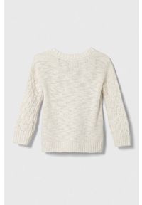 Abercrombie & Fitch kardigan dziecięcy kolor beżowy. Kolor: beżowy. Materiał: dzianina #3