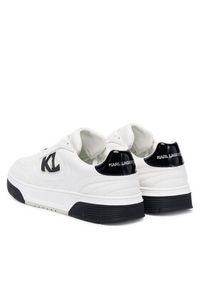 Karl Lagerfeld - KARL LAGERFELD Sneakersy KL53025 Biały. Kolor: biały. Materiał: skóra #6