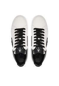 Philipp Plein - PHILIPP PLEIN Sneakersy SAFS USC0904 PLE005N Biały. Kolor: biały. Materiał: skóra #3