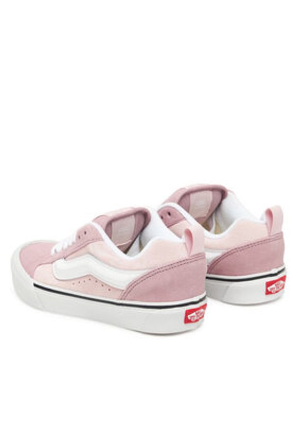 Vans Tenisówki Knu Skool VN000DAJBIY1 Różowy. Kolor: różowy. Materiał: skóra, zamsz