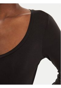 Brave Soul Body LBS-149JILLBLACK Czarny Regular Fit. Kolor: czarny. Materiał: wiskoza #4