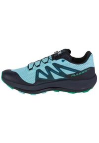 salomon - Buty do biegania męskie Salomon Pulsar Trail. Kolor: niebieski. Materiał: materiał, syntetyk, tkanina. Szerokość cholewki: normalna. Sport: bieganie #2