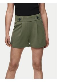 JDY Szorty materiałowe Geggo 15203098 Zielony Regular Fit. Kolor: zielony. Materiał: syntetyk
