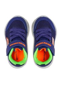 skechers - Skechers Sneakersy Mini Wanderer 407300N/NVLM Granatowy. Kolor: niebieski. Materiał: materiał, mesh #4