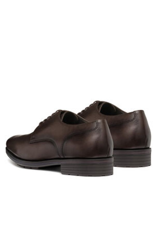 Geox Półbuty U Walk Pleasure F U46H8A 00039 C6009 Brązowy. Kolor: brązowy. Materiał: skóra
