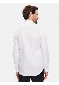 Calvin Klein Koszula K10K108426 Biały Slim Fit. Kolor: biały. Materiał: bawełna #3