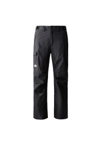 Spodnie The North Face Freedom 0A5ABUJK31 - czarne. Kolor: czarny. Materiał: nylon, materiał. Wzór: aplikacja. Sezon: zima. Sport: narciarstwo