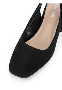 Clara Barson Czółenka LH2002-2 Czarny. Kolor: czarny. Materiał: materiał #7