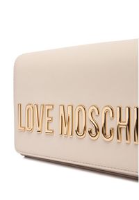 Love Moschino - LOVE MOSCHINO Torebka JC4103PP0NKD0110 Écru. Kolor: kremowy. Materiał: skórzane #5