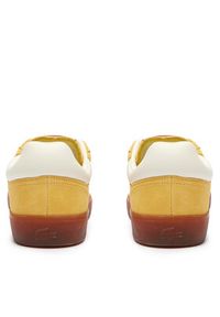 Lacoste Sneakersy Basehot Leather 747SMA0041 Żółty. Kolor: żółty #8