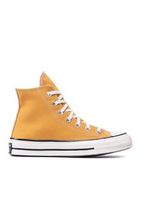 Converse Trampki Chuck 70 Hi 162054C Żółty. Kolor: żółty. Materiał: materiał #1