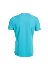 Koszulka tenisowa męska z krótkim rękawem Joma Smash Short Sleeve T-Shirt. Kolor: biały, wielokolorowy, niebieski. Materiał: poliester. Długość rękawa: krótki rękaw. Długość: krótkie. Sport: tenis