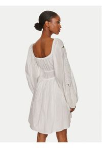 Pinko Sukienka letnia Fandango 103731 A1XP Biały Regular Fit. Kolor: biały. Materiał: bawełna. Sezon: lato #5