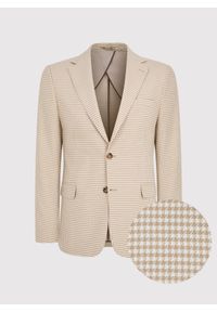 Pako Lorente - PAKO LORENTE - Jasna marynarka męska w pepitkę. Materiał: poliester, elastan, wiskoza. Sezon: wiosna #10