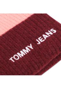Tommy Jeans Czapka Tjw Academia Beanie AW0AW12623 Różowy. Kolor: różowy. Materiał: materiał