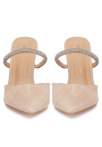 DeeZee Klapki HT92931-A229 Beżowy. Kolor: beżowy. Materiał: materiał #7