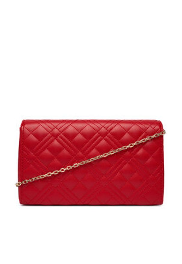 Love Moschino - LOVE MOSCHINO Torebka JC4079PP1OLA0500 Czerwony. Kolor: czerwony. Materiał: skórzane