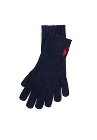 Rękawiczki Polo Ralph Lauren. Kolor: niebieski #1