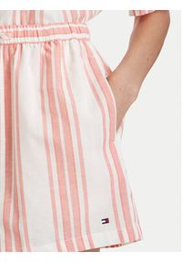 TOMMY HILFIGER - Tommy Hilfiger Piżama UW0UW06329 Kremowy Regular Fit. Kolor: kremowy. Materiał: bawełna #2