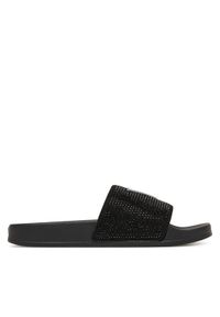Guess Klapki E6GZ16 BB00F Czarny. Kolor: czarny. Materiał: materiał #1