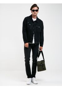 Big-Star - Spodnie jeans męskie czarne Nader 917. Okazja: na co dzień. Stan: obniżony. Kolor: czarny. Styl: casual, klasyczny #5