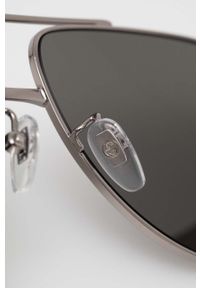 Gucci okulary przeciwsłoneczne męskie kolor srebrny. Kolor: srebrny #4