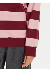 Tommy Jeans Bluza Ess Logo DW0DW19041 Fioletowy Relaxed Fit. Kolor: fioletowy. Materiał: bawełna #2