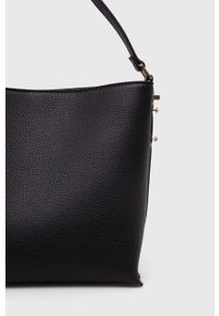 Trussardi Jeans - Trussardi torebka kolor czarny. Kolor: czarny #4