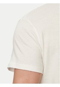 Tommy Jeans T-Shirt Linear Chest DM0DM21780 Écru Slim Fit. Kolor: kremowy. Materiał: bawełna #5