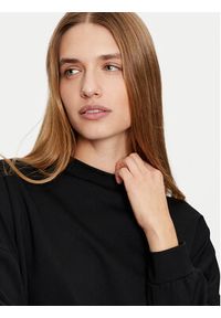 Imperial Bluza FG94IHZ Czarny Loose Fit. Kolor: czarny. Materiał: syntetyk, wiskoza