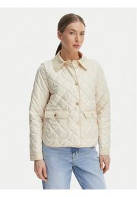 Marella Kurtka przejściowa Asti 2613481024 Écru Regular Fit. Materiał: syntetyk #1