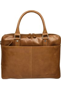 NoName - Torba Dbramante Rosenborg 14 Inch Laptop Bag - Leather #1