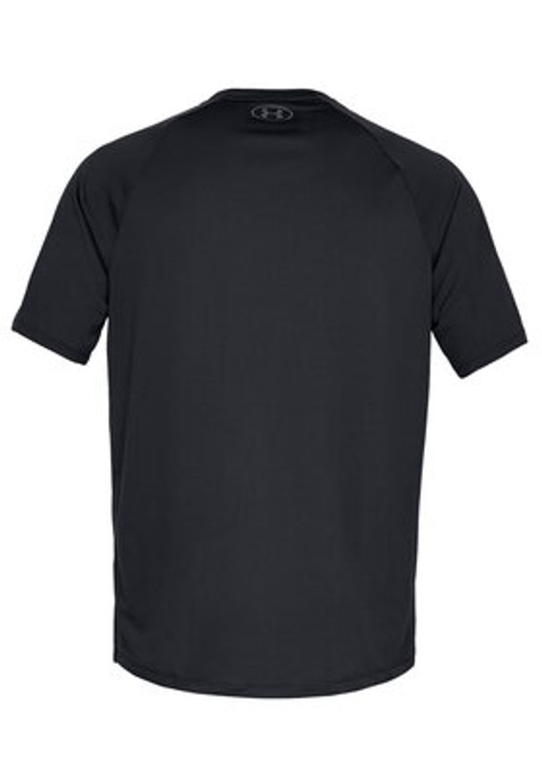 Under Armour T-Shirt 1326413 Czarny Regular Fit. Kolor: czarny. Materiał: syntetyk