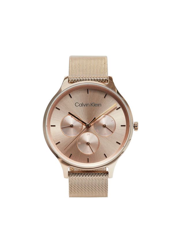 Zegarek Calvin Klein. Kolor: różowy