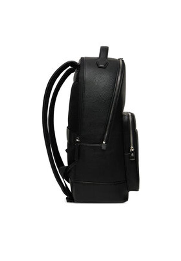 TOMMY HILFIGER - Tommy Hilfiger Plecak Th Central Backpack AM0AM13483 Czarny. Kolor: czarny. Materiał: skóra