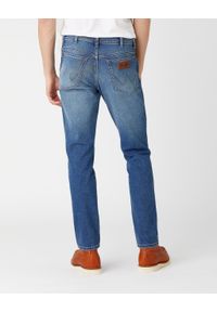 Wrangler - WRANGLER TEXAS TAPER MĘSKIE SPODNIE JEANSOWE BLUE CHILL W12TU898T 112141168 #5