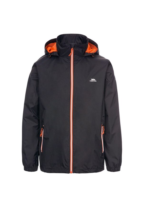 TRESPASS - Męska Kurtka Wodoodporna Briar. Kolor: czarny. Sport: turystyka piesza