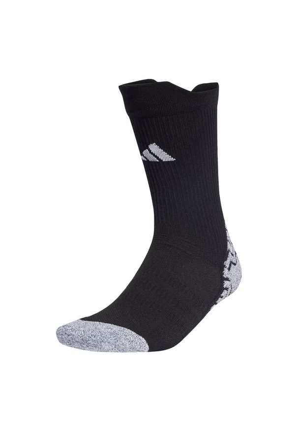 Adidas - Skarpety adidas Football GRIP Knitted Crew Cushioned Performance. Kolor: biały, wielokolorowy, czarny. Materiał: materiał. Sport: piłka nożna