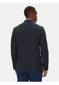 TOMMY HILFIGER - Tommy Hilfiger Marynarka MW0MW39743 Granatowy Slim Fit. Kolor: niebieski. Materiał: bawełna #3