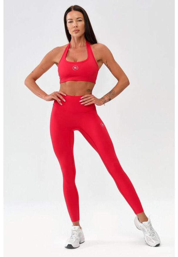 ROUGH RADICAL - Stanik sportowy fitness Rough Radical Zoya Sports Bra. Kolor: różowy. Sport: fitness