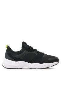 Calvin Klein Jeans Sneakersy Retro Tennis Sock YM0YM00590 Czarny. Kolor: czarny. Materiał: materiał