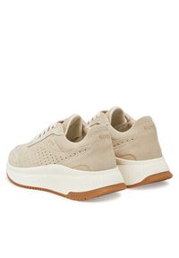 BOSS Sneakersy Ttnmevo 50536421 Beżowy. Kolor: beżowy. Materiał: zamsz, skóra #6