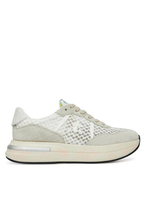Premiata Sneakersy Cassie Var 7390 Biały. Kolor: biały. Materiał: materiał