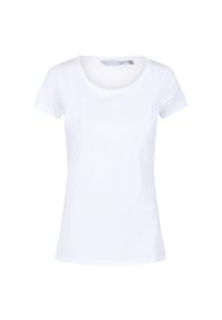 Regatta - Koszulka damska Carlie. Kolor: biały. Długość rękawa: krótki rękaw. Długość: krótkie. Sport: turystyka piesza #1