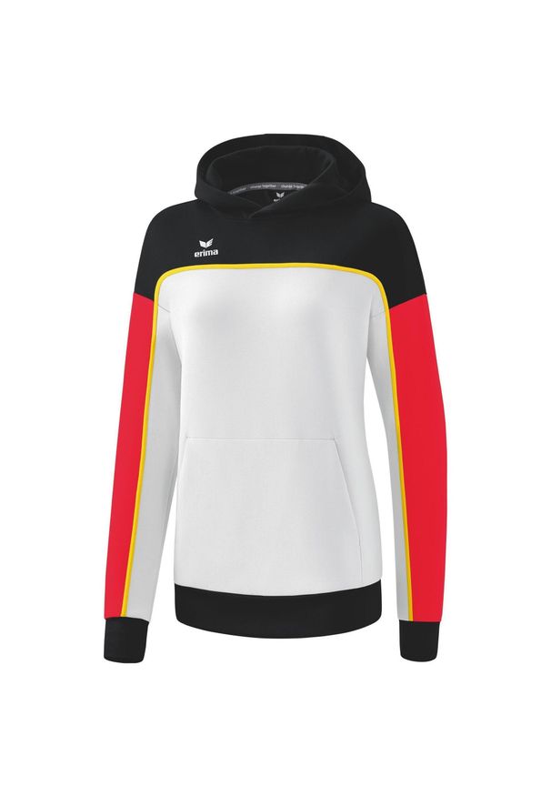 ERIMA - Sweat bluza z kapturem dla kobiet Erima Change. Typ kołnierza: kaptur. Kolor: czarny, biały, wielokolorowy. Materiał: polar. Sezon: zima