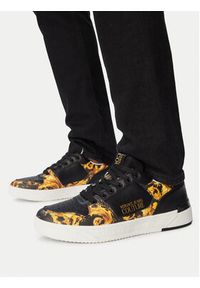Versace Jeans Couture Sneakersy 80YA3SJ4 Czarny. Kolor: czarny. Materiał: skóra #4