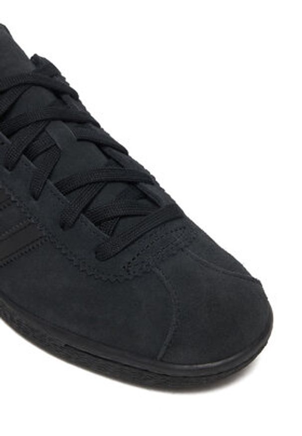 Adidas - adidas Sneakersy Stadt JI1881 Czarny. Kolor: czarny. Materiał: skóra, zamsz