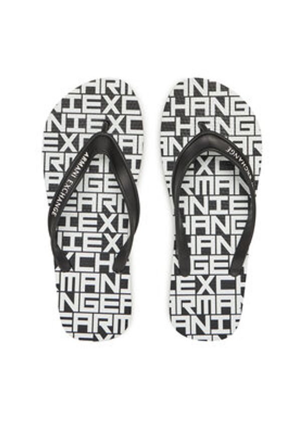 Armani Exchange Japonki XUQ002 XV676 N814 Czarny. Kolor: czarny