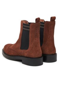 Pollini Sztyblety SA21163G0NTF0217 Brązowy. Kolor: brązowy. Materiał: zamsz, skóra #4